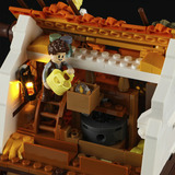 Lumibricks Middle Ages - Medieval Water Mill Constructiespeelgoed F9061