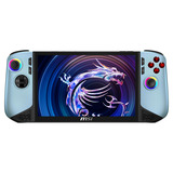 MSI Claw 8 AI+ A2VM Glacier Blue Edition handheld game console Blauw/zwart, 32 GB | 1 TB SSD | Wi-Fi 7 | BT 5.4 | Win 11 | 120 Hz