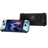 MSI Claw 8 AI+ A2VM Glacier Blue Edition handheld game console Blauw/zwart, 32 GB | 1 TB SSD | Wi-Fi 7 | BT 5.4 | Win 11 | 120 Hz