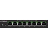 Netgear 8-port 2.5G Multi-Gigbit Ethernet Plus Switch (MS308E) Zwart, Managed