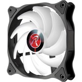 RAIJINTEK EOS 12 RBW ADD-2 RGB case fans Zwart, 2 stuks, 120 x 120 x 25 mm, PWM
