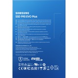 SAMSUNG 990 EVO Plus 1 TB SSD MZ-V9S1T0BW, PCIe 4.0 x4 / 5.0 x2, NVMe 2.0, M.2 2280
