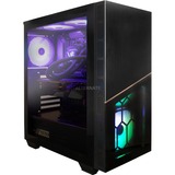 Thunderstorm by Alternate Double RED R7 5800X 6700XT gaming pc Zwart | Ryzen 7 5800X | Radeon RX 6700 XT | 16 GB | 960 GB SSD | 2.5 GB LAN