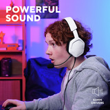 Trust GXT 492W Carus  Bedraad Over-ear  gaming headset Wit, Pc, PS4, PS5, Xbox Series X|S, Nintendo Switch, Nintendo Switch 2