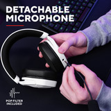 Trust GXT 492W Carus  Bedraad Over-ear  gaming headset Wit, Pc, PS4, PS5, Xbox Series X|S, Nintendo Switch, Nintendo Switch 2