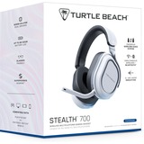 Turtle Beach Stealth 700P Gen 3 draadloze gamingheadset over-ear  Wit, PlayStation®, PC, Steam Deck en mobiel, 2,4GHz, Bluetooth 5.2