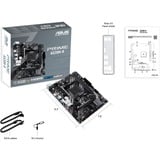 ASUS PRIME A520M-R socket AM4 moederbord RAID, Gb-LAN, Sound, µATX