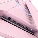 Arozzi Nova 27" gaming monitor Roze, 180 Hz, 2x DisplayPort, 2x HDMI, Audio, Adaptive Sync