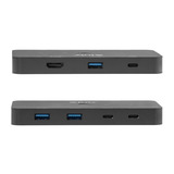Club 3D CSV-2512 KVM Switch Dual USB-C naar HDMI kvm-switch Zwart, 4K 60Hz