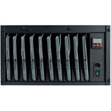 DSI 6U 19" laptopkast met scalergy-tab laptoplade voor 10 laptops tot 11" 6U