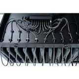 DSI 6U 19" laptopkast met scalergy-tab laptoplade voor 10 laptops tot 11" oplaadstation 6U