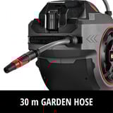 EINHELL Accu Waterslanghaspel GE-HR 18/30-1 Li-Solo Grijs/rood, Accu en oplader niet inbegrepen