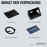 Elgato Stream Deck MK.2 keypad Zwart
