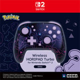 HORI Wireless HORIPAD Turbo - Ditto gamepad Lila, Nintendo Switch 2, Nintendo Switch, Nintendo Switch – OLED-Model, Nintendo Switch Lite, Bluetooth 5.0