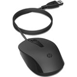 HP 150 muis met kabel Zwart, 1600 dpi