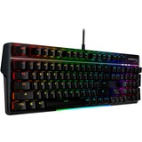 HyperX Alloy MKW100, gaming toetsenbord Zwart, US lay-out, HyperX Red, RGB led
