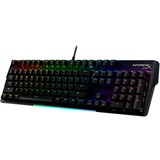 HyperX Alloy MKW100, gaming toetsenbord Zwart, US lay-out, HyperX Red, RGB led