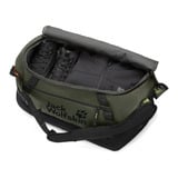 Jack Wolfskin TECTON DUFFLE 45 rugzak Olijfgroen