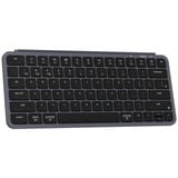 Keychron B1 Pro-K1 toetsenbord Grijs, US-International lay-out (QWERTY), Scissor switches, 75%, ABS Keycaps, 2.4GHz | Bluetooth 5.2 | USB-C