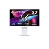 LG UltraGear 32G810SA 32" 4K UHD gaming monitor Wit, 144 Hz, HDMI, DisplayPort, USB-C. LAN. Audio, AMD FreeSync