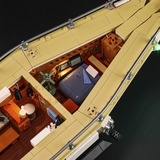 Lumibricks Vacation - The Sailboat: La Brisa Constructiespeelgoed F9074