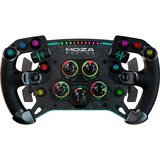 MOZA GS V2P GT stuurwiel + R9 V3 stuurbasis + SR-P (Throttle + Brake) Bundel Zwart, Basis, stuur en pedalen