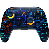 PowerA Enhanced Wireless Controller for Nintendo Switch with Lumectra - PAC-MAN Neon Arcade 