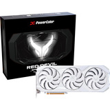 PowerColor Radeon RX 9070 XT Red Devil Spectral White 16GB GDDR6 grafische kaart Wit, RDNA4, GDDR6, 3x DisplayPort, 1x HDMI