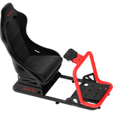 Res-Tech Simply - GT Cockpit racing simulator Zwart/rood
