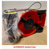 WOLF-Garten LYCOS 40/340 M 40 LI-ION POWER Accu grasmaaier Rood, Accu inbegrepen