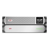 APC Smart-UPS Li-Ion SRTL1000RM4UXLI-NC Noodstroomvoeding ups Zwart/zilver, 1000VA, 8x C13, USB, Rack/tower convertible, NMC