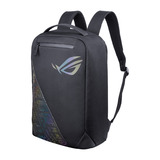 ASUS ROG Backpack BP1501G Holographic Edition rugzak Zwart
