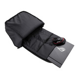 ASUS ROG Backpack BP1501G Holographic Edition rugzak Zwart
