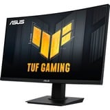 ASUS TUF Gaming VG24VQE 24" Curved monitor Zwart, 2x HDMI, DisplayPort, 165 Hz