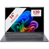 Acer Aspire 16 AI A16-52M-59QP 16"  Copilot+ laptop Grijs | Core Ultra 5 226V | Arc Graphics 130V | 16 GB | 512 GB SSD