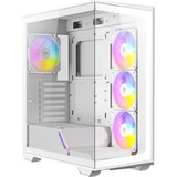 Antec C3 ARGB midi tower behuizing Wit | 1x USB-A | 1x USB-C | Tempered Glass