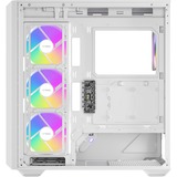 Antec C3 ARGB midi tower behuizing Wit | 1x USB-A | 1x USB-C | Tempered Glass