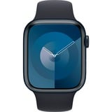 Apple Watch Series 9 smartwatch Donkerblauw/donkerblauw, Aluminium, 45 mm, Sportbandje (M/L)