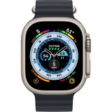 Apple Watch Ultra smartwatch 49mm, Middernacht Ocean-bandje, Titanium, GPS + Cellular