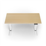 Arozzi Arena Nordico Sit/Stand Desk - Light Birch gaming desk Zwart