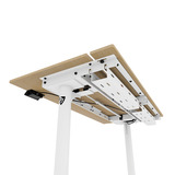 Arozzi Arena Nordico Sit/Stand Desk - Light Birch gaming desk Zwart