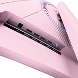 Arozzi Nova Curved 34" UltraWide gaming monitor Roze, 165 Hz, 2x DisplayPort, 2x HDMI, Audio, Adaptive Sync