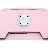 Arozzi Nova Curved 34" UltraWide gaming monitor Roze, 165 Hz, 2x DisplayPort, 2x HDMI, Audio, Adaptive Sync