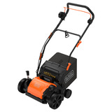 BLACK+DECKER BEOEP320-QS 1200W 30cm Verticuteerder Zwart/oranje