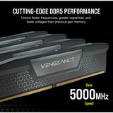 Corsair Vengeance 32 GB DDR5-6400 (2x 16 GB) werkgeheugen Zwart, CMK32GX5M2B6400C32, XMP