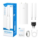 Cudy Outdoor 4G LTE Cat 6 AC1200 Wi-Fi Gigabit Router Wit, PoE, Cudy Mesh, Cudy App