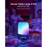 Govee Table Lamp 2 Pro (Sound by JBL) Transparant
