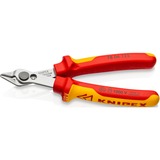 KNIPEX Electronic Super Knips® VDE 78 06 125 elektronica-tang Rood/geel