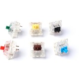 Keychron Gateron G Pro Brown keyboard switches Bruin/transparant, 110 stuks