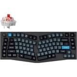Keychron Q10 Pro-M1 RGB mechanisch toetsenbord Carbon, US lay-out (QWERTY), Keychron K Pro Red, 75%, Alice, RGB leds, KSA Double-shot PBT, hot swap, Bluetooth 5.1, Knob